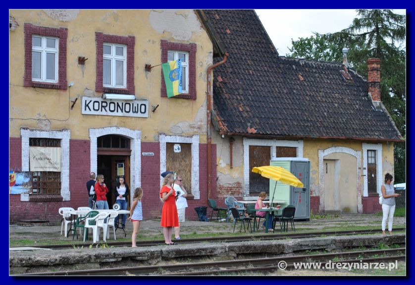 Stacja w Koronowie.